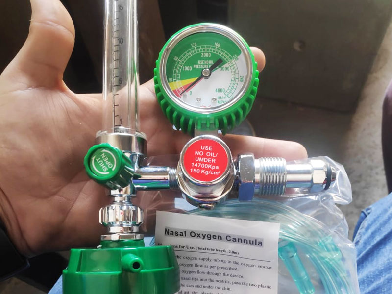 Oxygen Cylinder Regulator